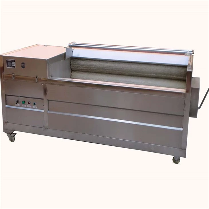 Automatic Brush Roller Carrot Cleaning Amchine